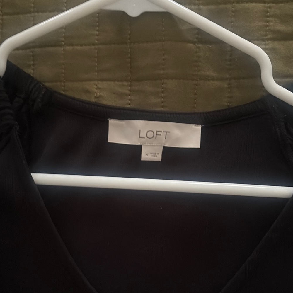 LOFT Classic Black Top